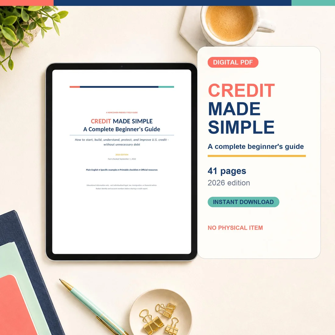 Credit in America for Beginners product preview