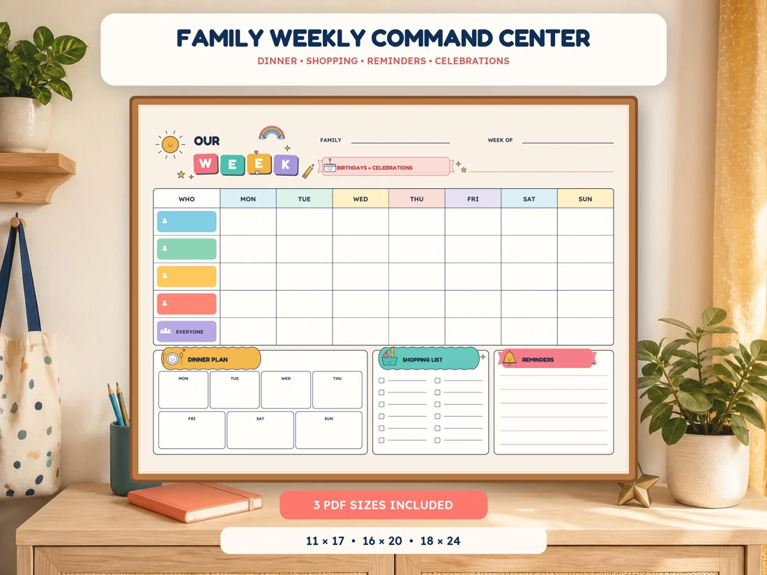 Weekly Command Center product preview