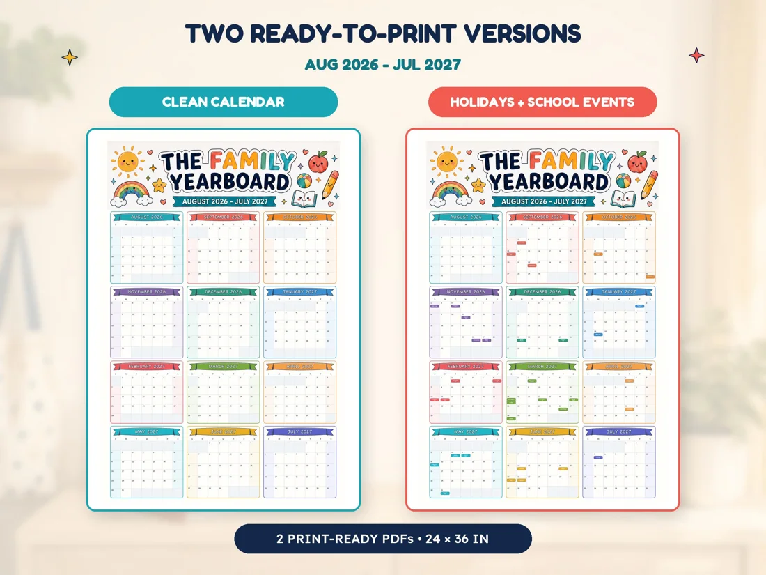 2026–27 Family Yearboard, preview 2